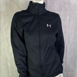 UNDER ARMOUR BLACK ZIP UP